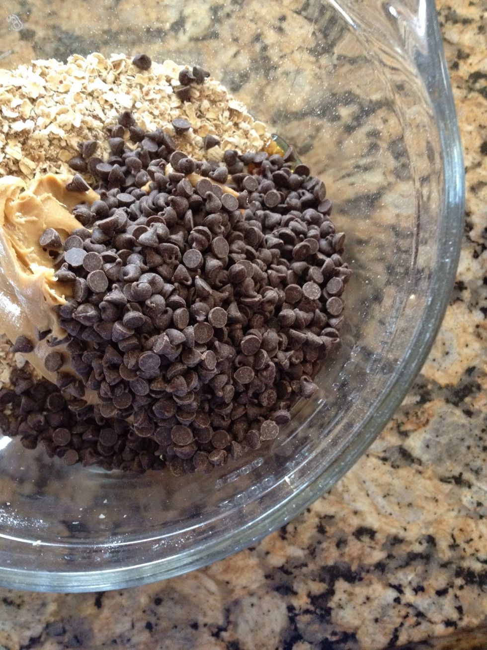 As many of the mini choc chips as you like