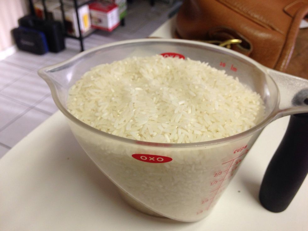 As meat simmers cook rice. I feed 4 so I use 2 cups rice