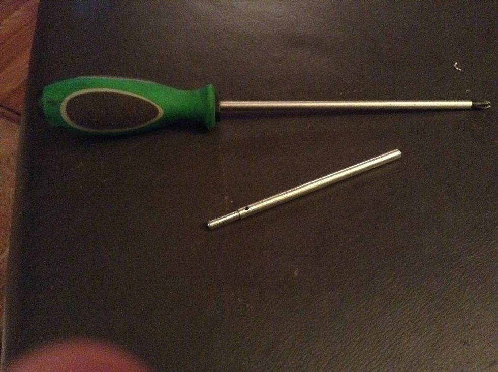 As mentioned in the web article on wikihow.com "Some items that can be used, can easily be acquired even in the garage such as a Philips screw driver or metal rods".