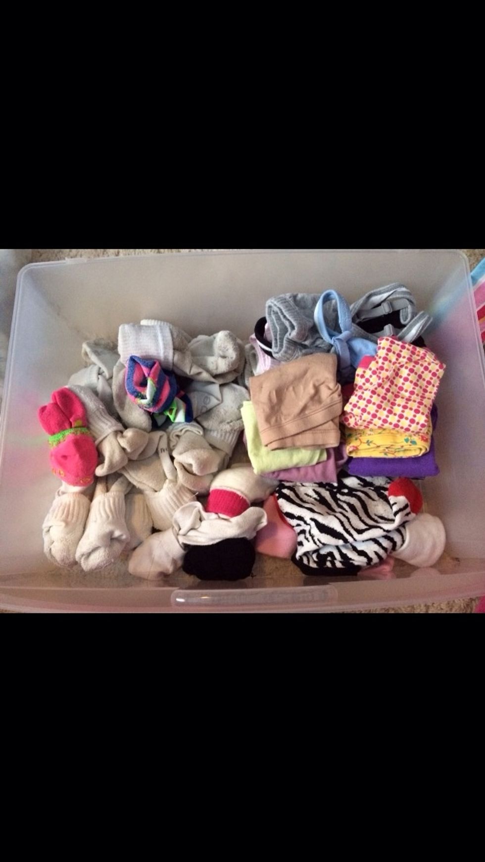 As much as Dear Daughter tries her sock drawer always looks a mess.