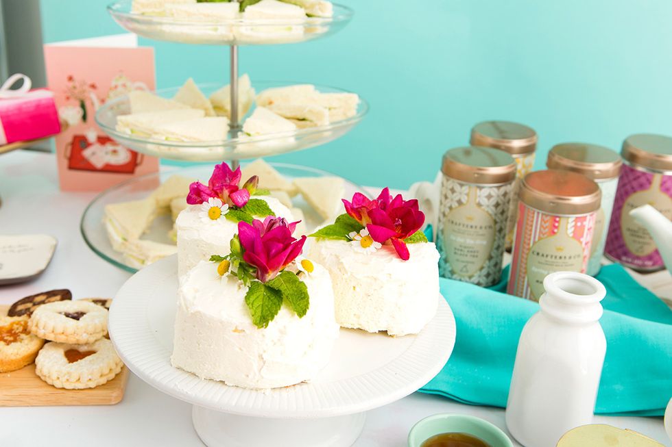 As the old adage goes, the way to any woman\u2019s heart is through her stomach. So, let\u2019s start with tea cakes! We created these sweet lil darlings by making tea-infused milk for the batter. Yum.