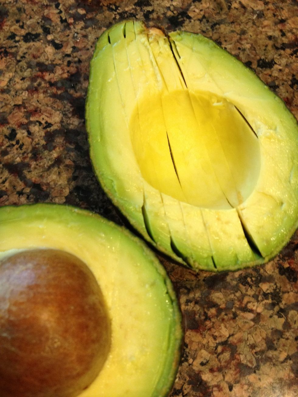 As well as the avocado.