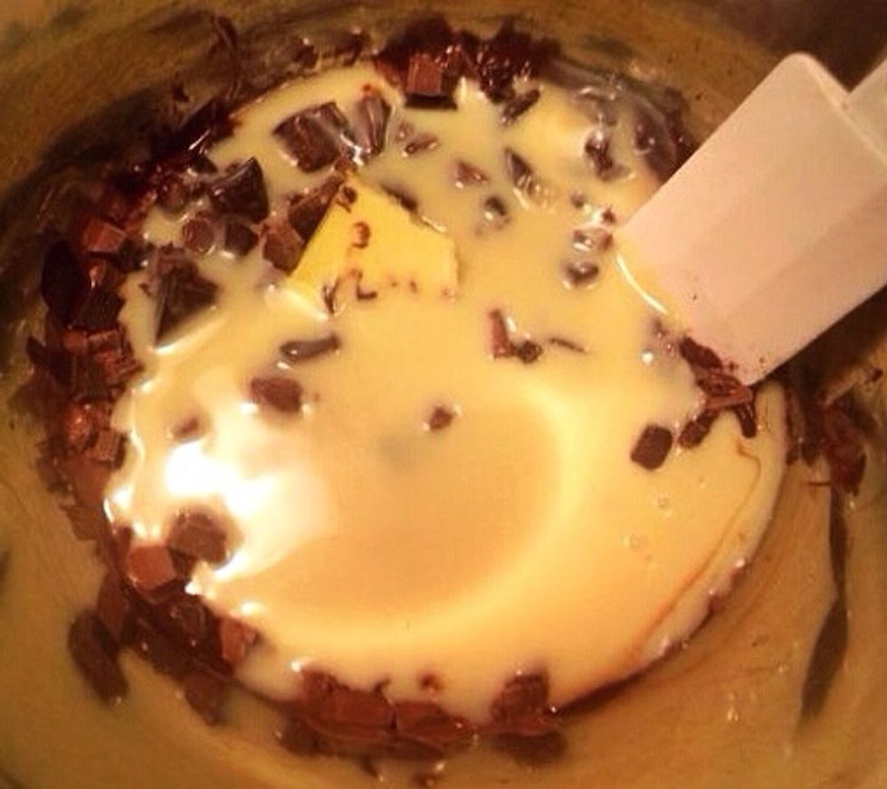 ..as well as the sweet condensed milk.