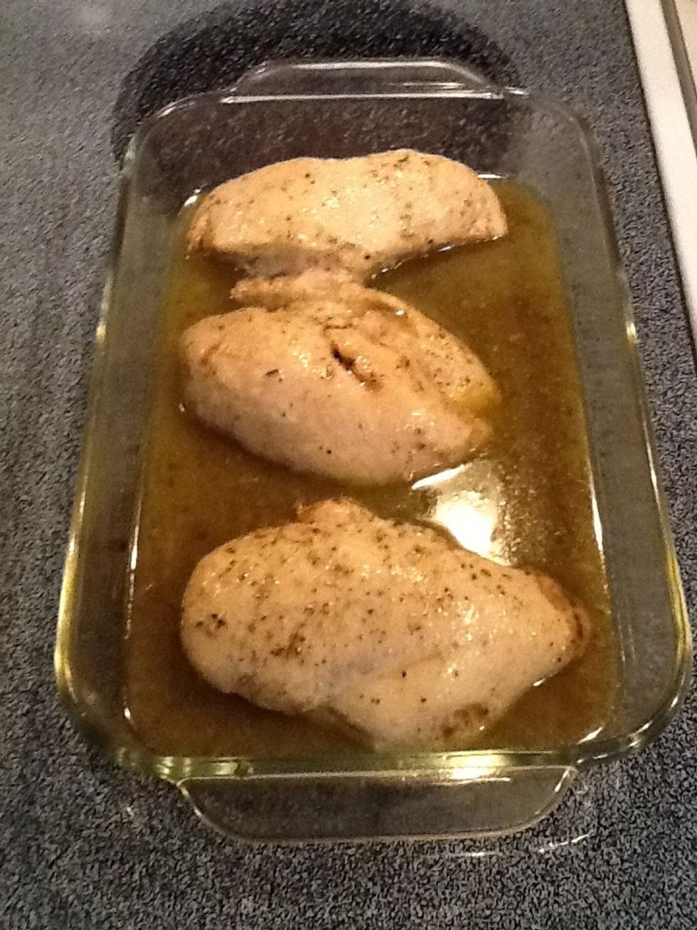 As you baste, the liquid will evaporate around the chicken, but you will still have enough at the end to pour over the chicken.