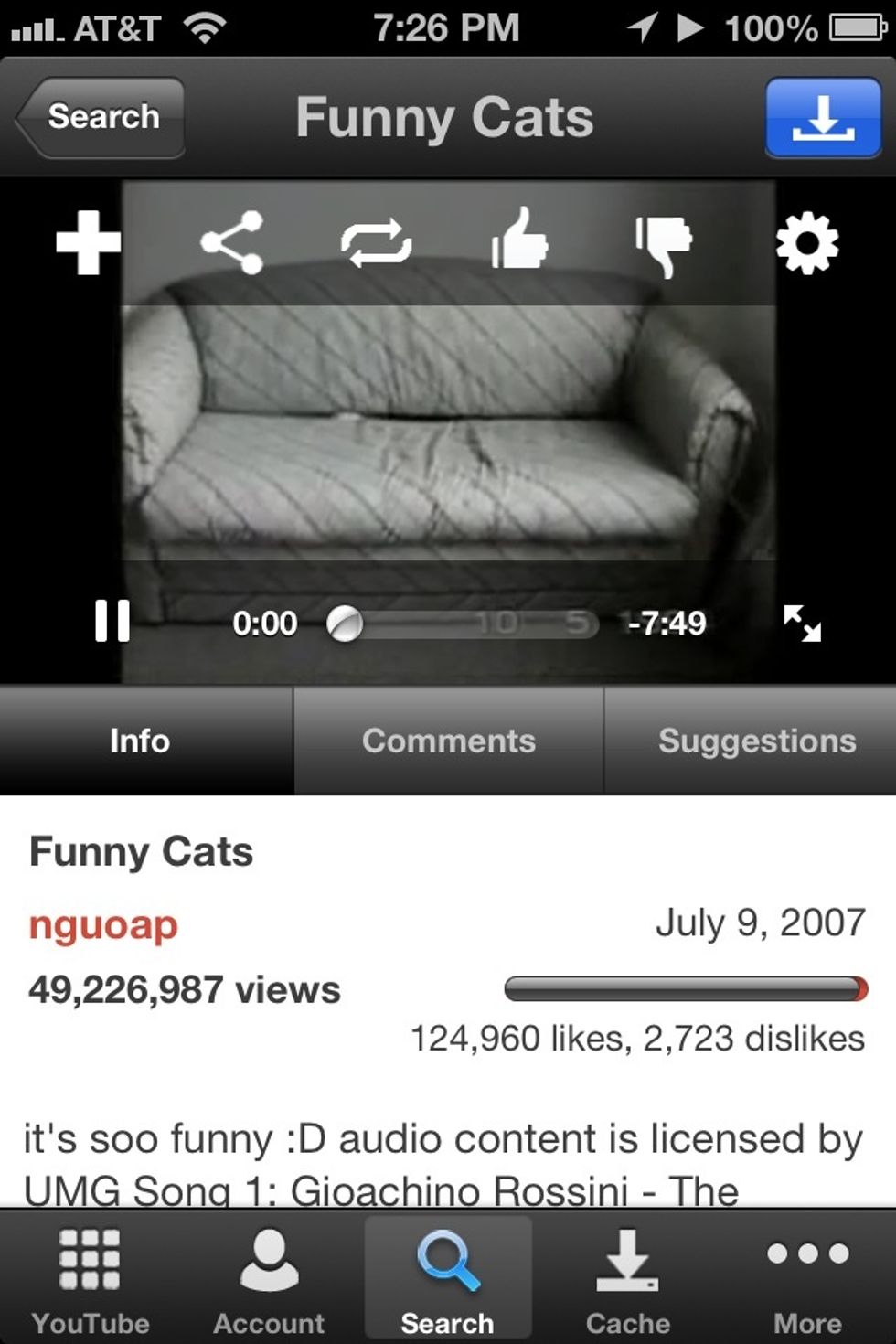 As you can see a small video will play at the top of the screen. So you can read below as you watch if you want to.