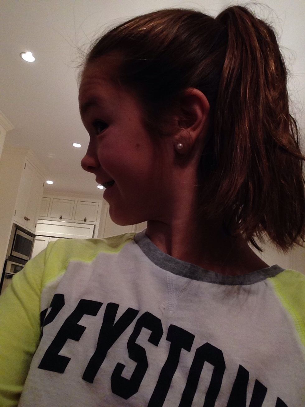 As you can see I cut my hair...