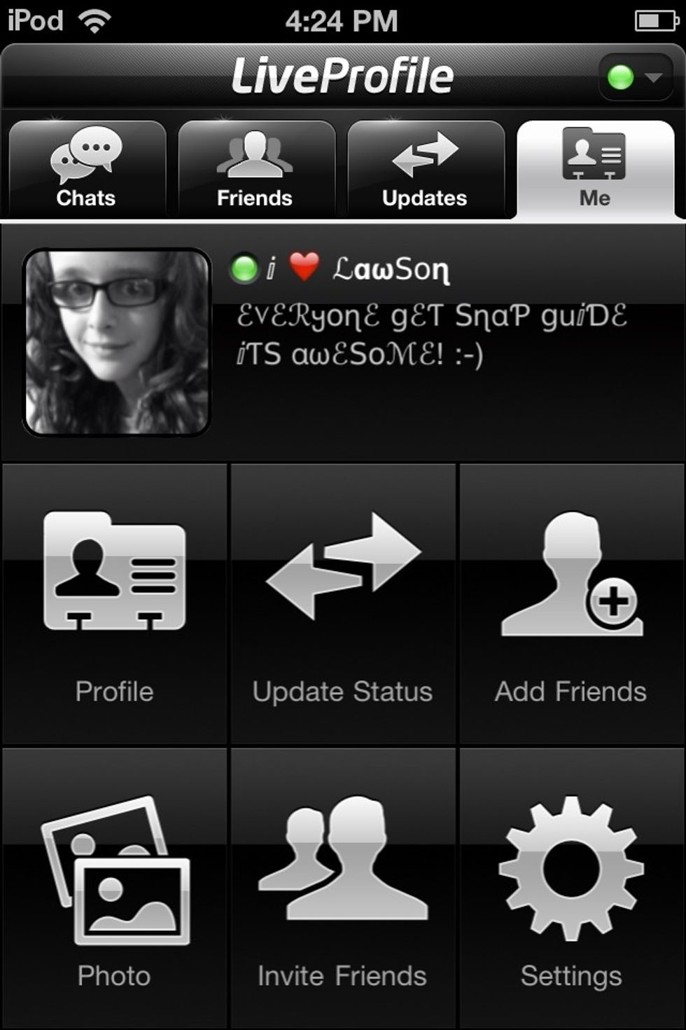 As you can see, I have also used font maker for my name and status on live profile! You can paste it anywhere: emails, texts, documents etc!