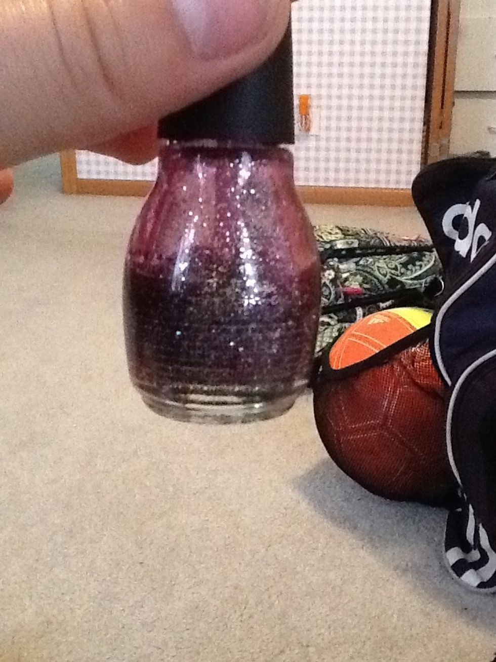As you can see. I used about half of my full bottle of mail polish.