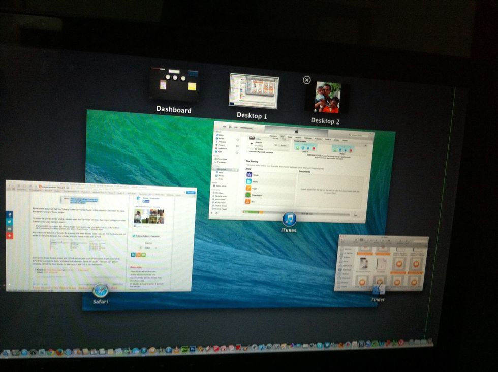 As you can see that I am already on a MacBook Pro with the latest OSX Mavericks. It has iBooks built onto the OS and iBooks removed from iTunes. Well\u2026! We'll find those hidden books just in a moment\u2026