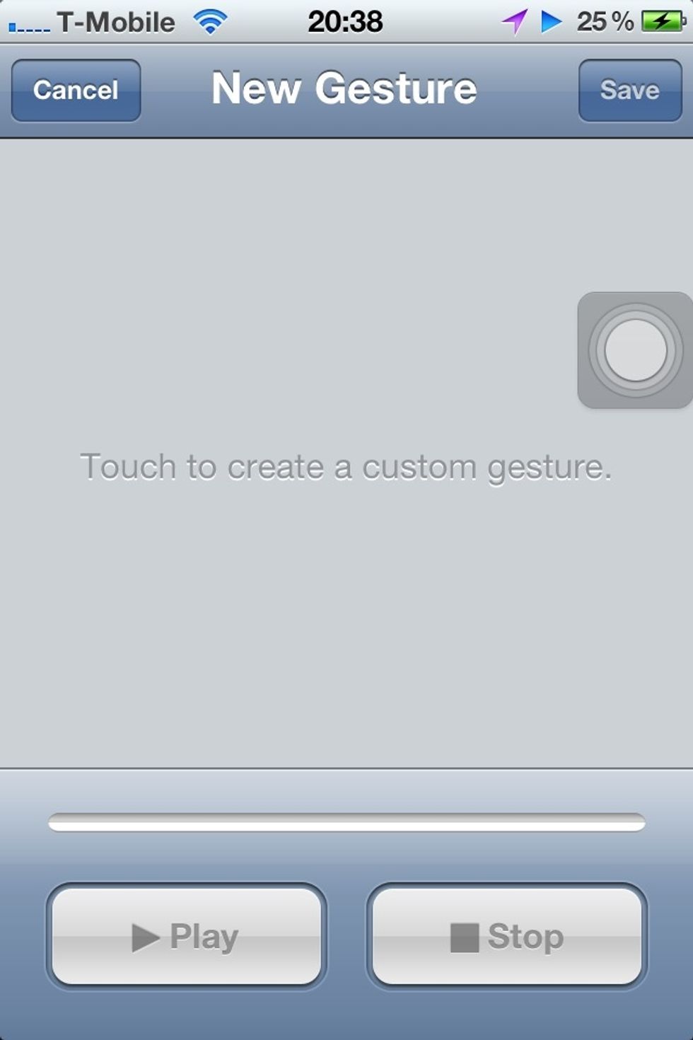 As you can see the button is there...