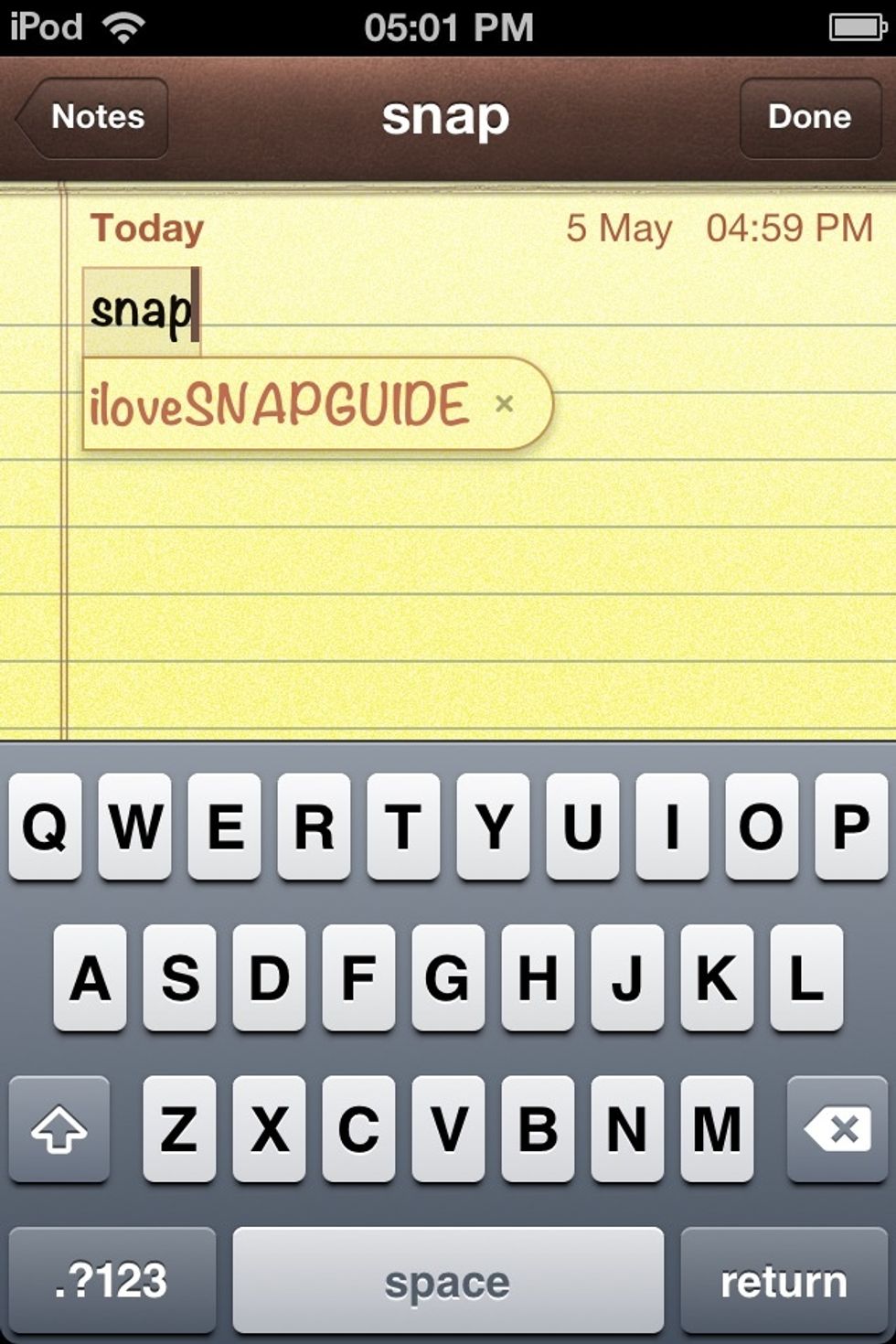 As you can see when you type in the shortcut the phrase appears as a spelling suggestion