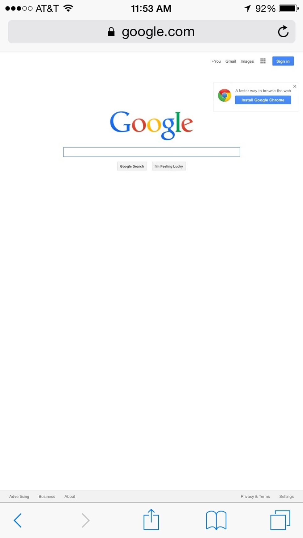 As you can see you'll now be able to use the full desktop site. This can be useful in using some functions of the site that isn't possible on the mobile site.