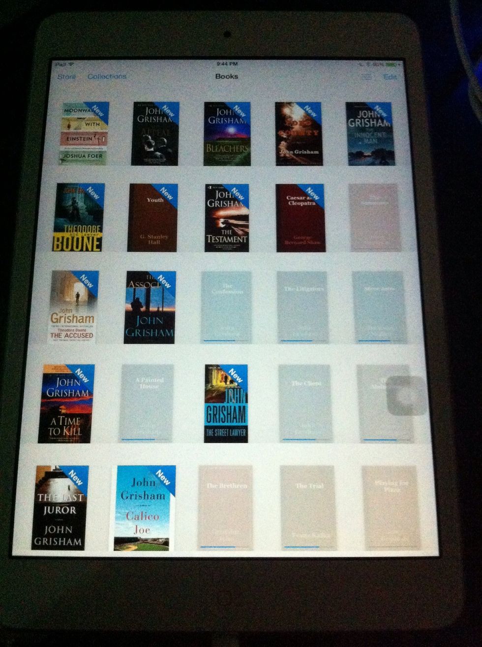 As you drag the books on to your iDevice icon on iTunes and release it; you can see the books being synced to your device just like that in the picture. Wait until all the books are synced\u2026