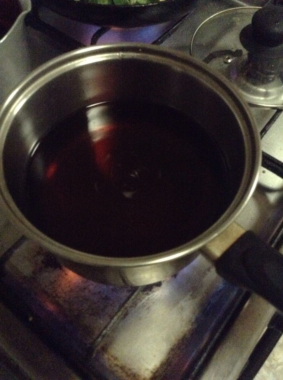 As you'll add brown sugar color will change