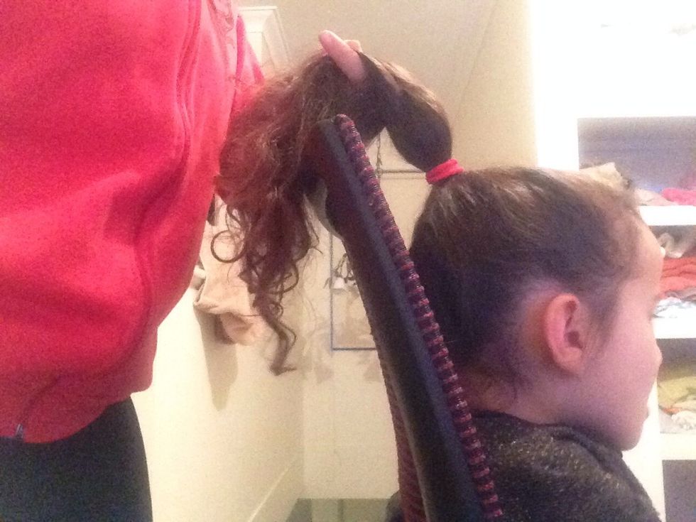 As you see it is slightly starting to form a plait