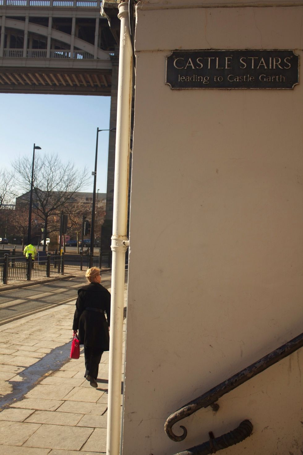 Ascend the Castle Stairs to the Castle Keep