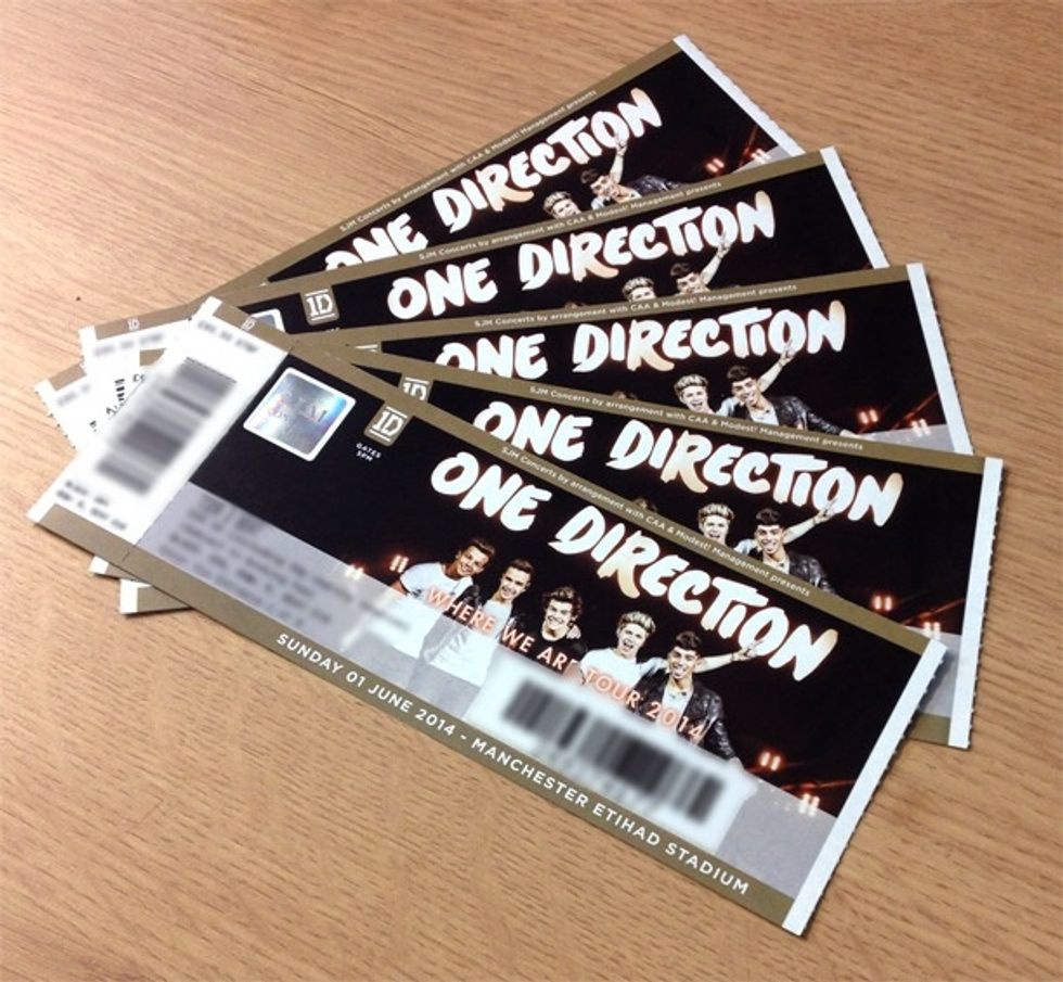 Ask for concert tickets on EVERY single holiday. If the only thing you ask for is concert tickets, there is a good chance you will receive them. Don't badger your parents because they'll get annoyed.