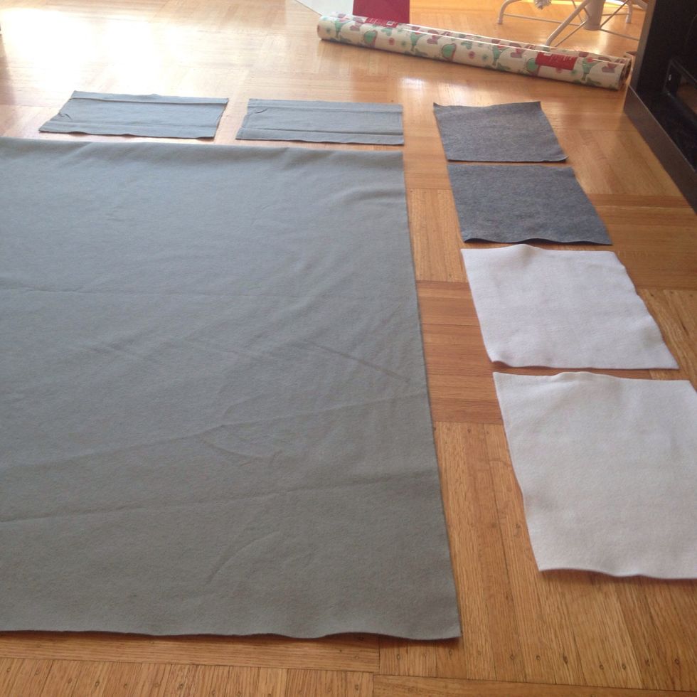 Assemble all the materials