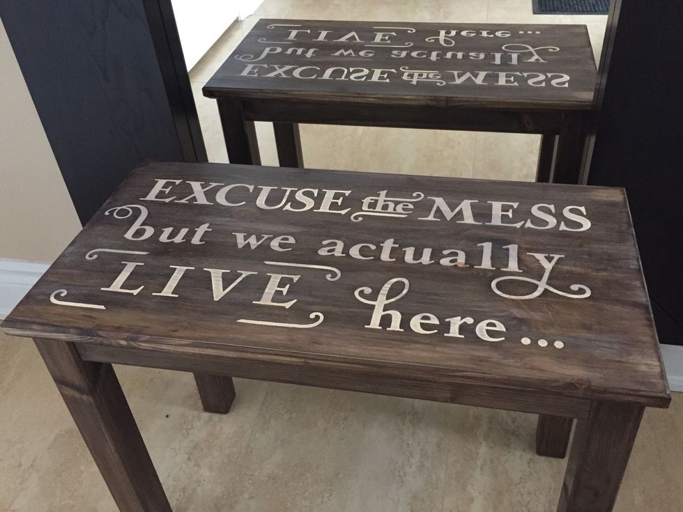 Assemble and find a great spot to showcase the finished product.