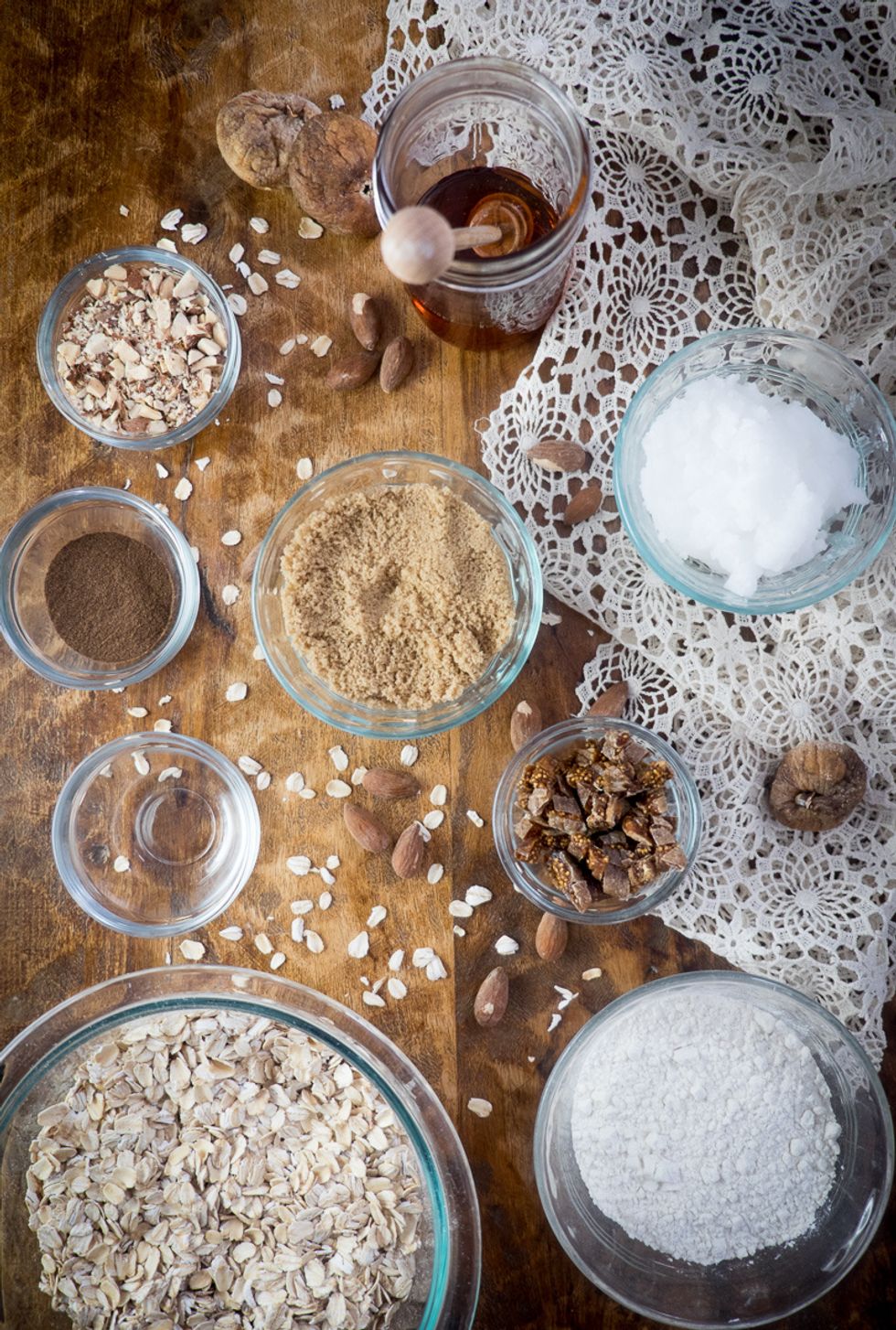 Assemble ingredients.