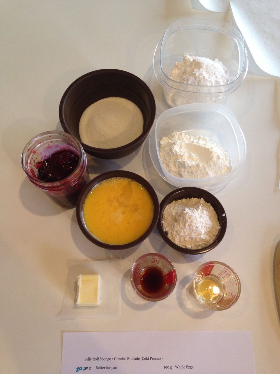 Assemble ingredients.