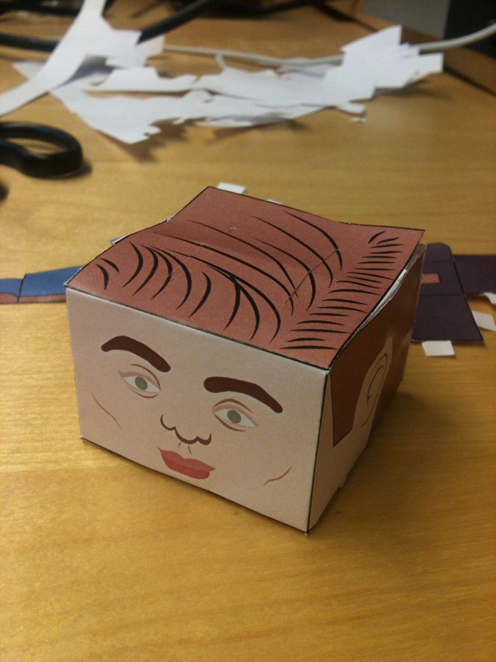 Assemble the head.