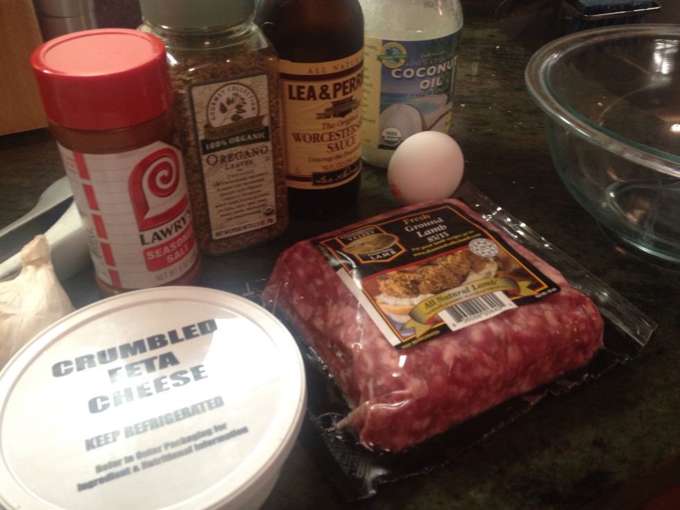 Assemble the ingredients.