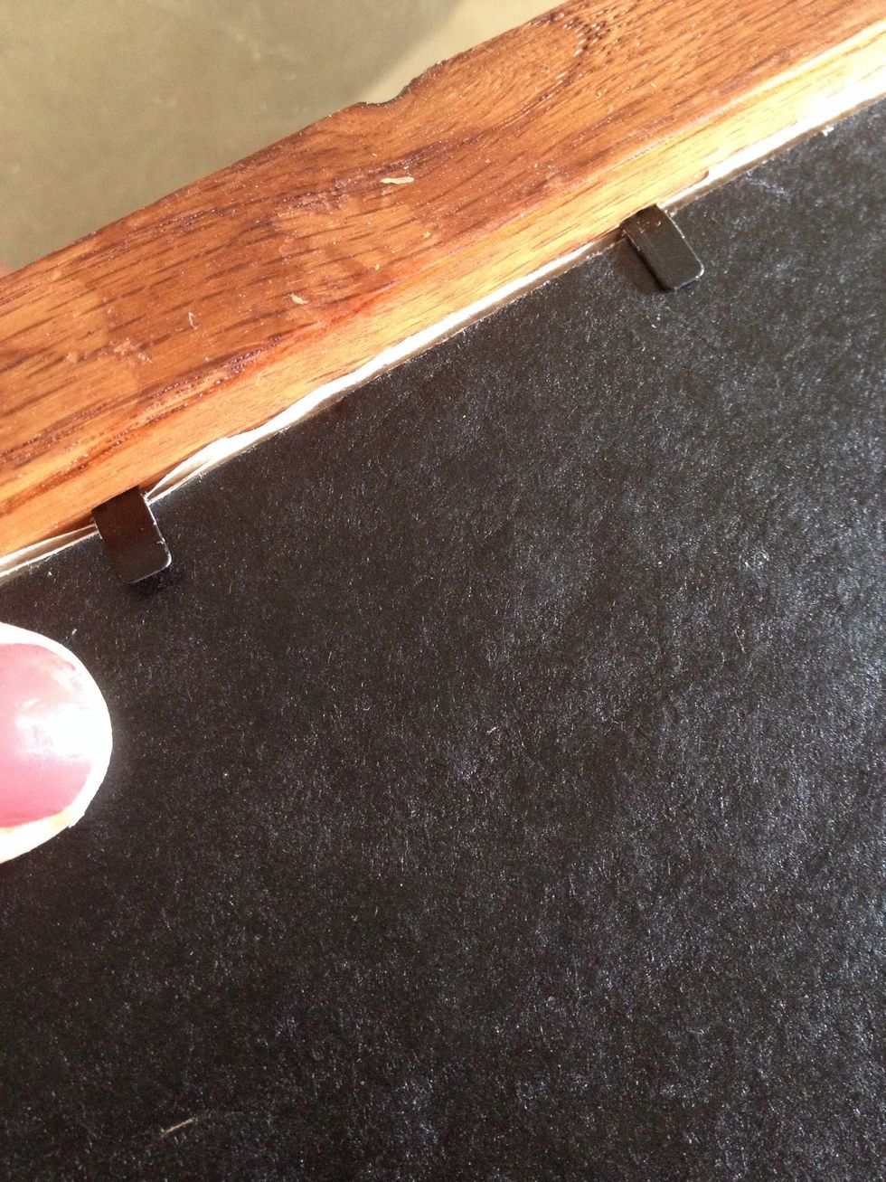 Assemble your frame so pressure will be applied while the glue dries. Leave alone for 10 min