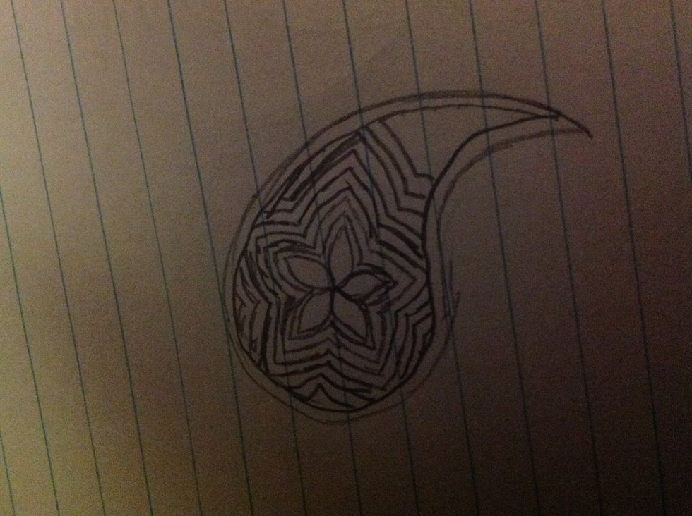 At one point you will get to the point where there is only one side to outline. Just do that side.