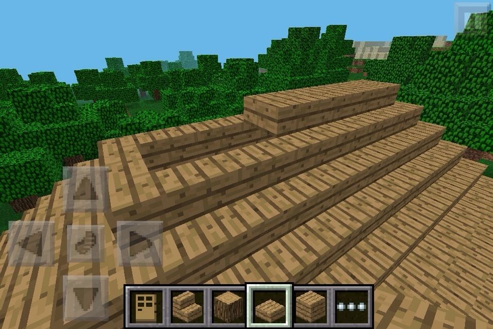 At the last part you place slaps