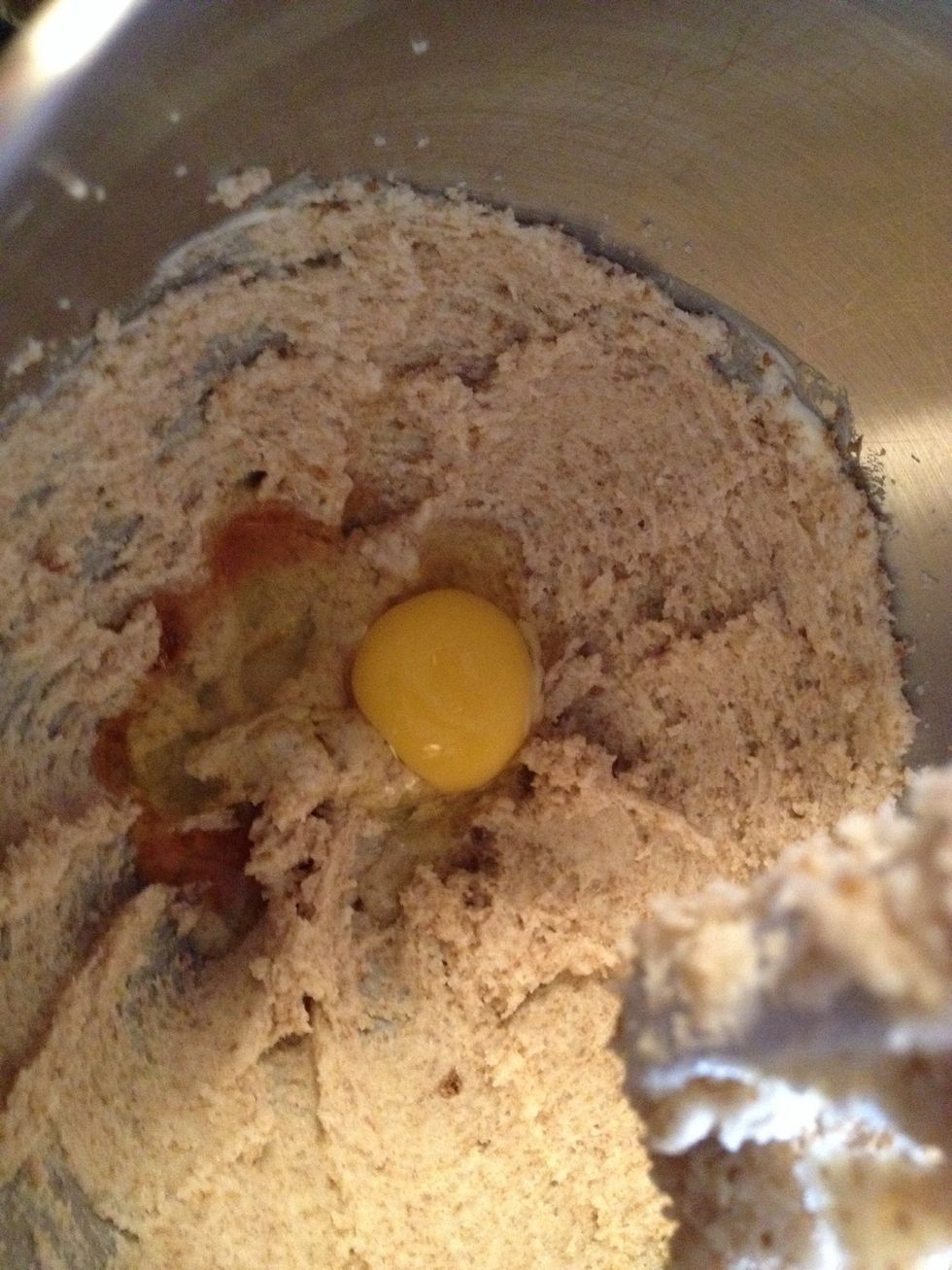 At the one egg and vanilla.