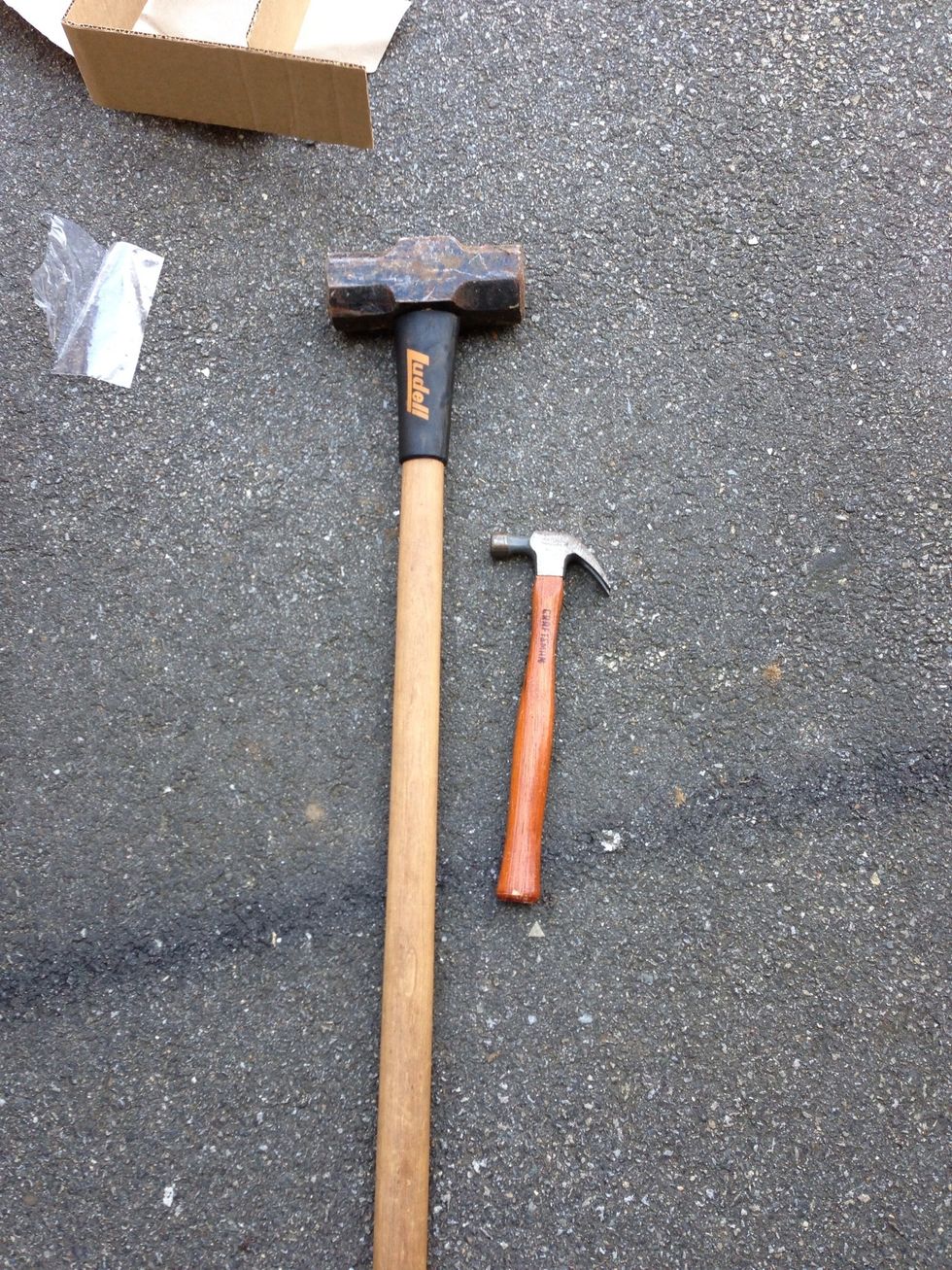 At this point, choose hammer wisely