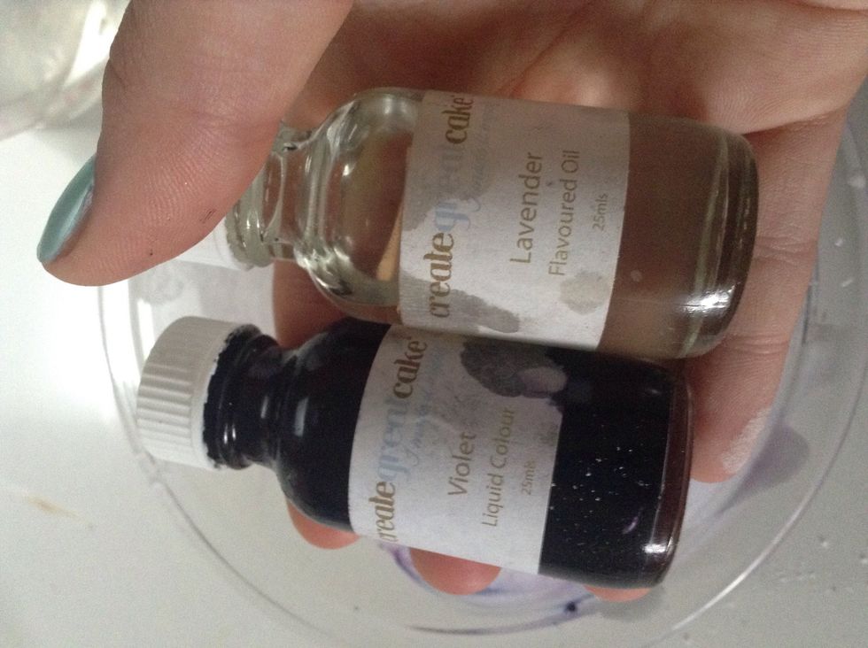 At this point you can add colors or flavouring