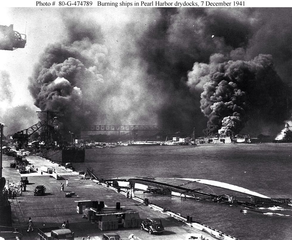 Ataques a Pearl Harbor. 1941.