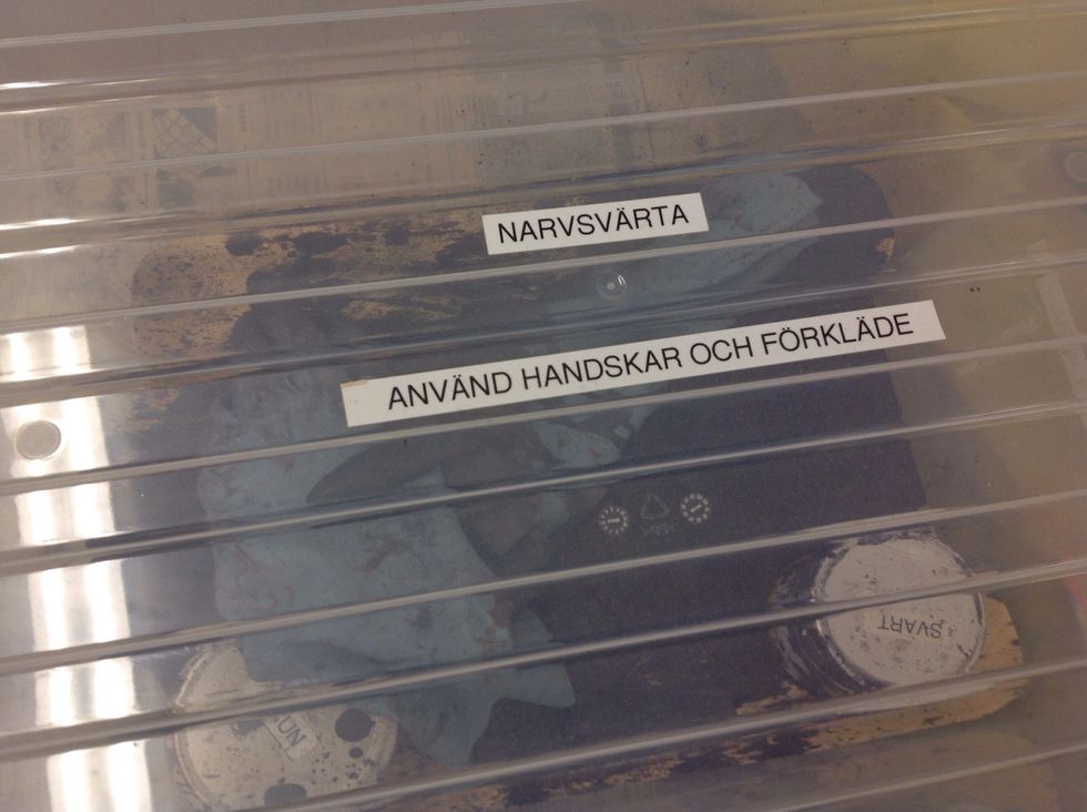 Att anv\u00e4nda f\u00f6rkl\u00e4de och handskar \u00e4r ett m\u00e5ste.