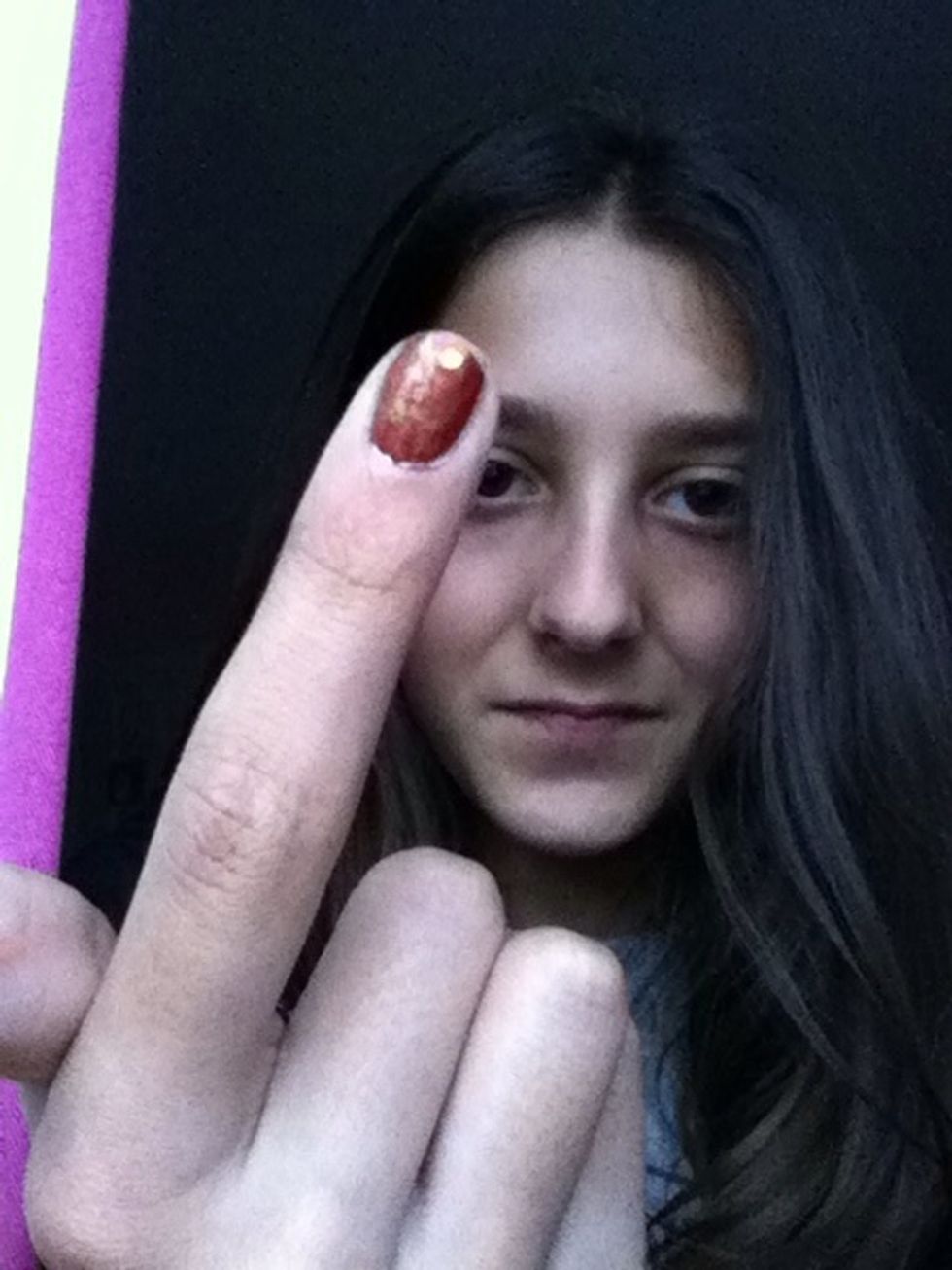 Attach a gem the same colour to the blob