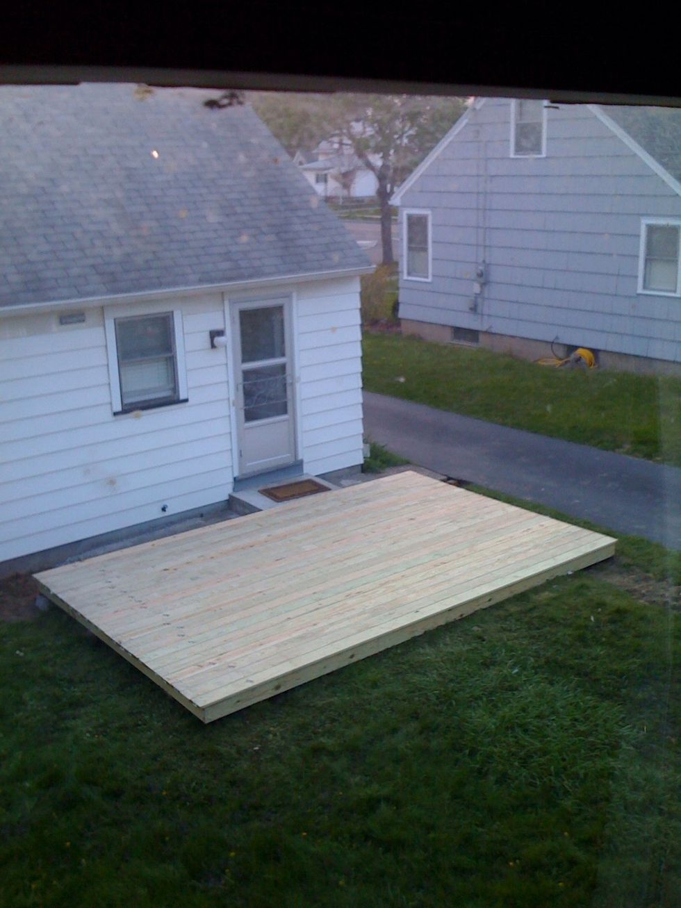 Attach deck boards