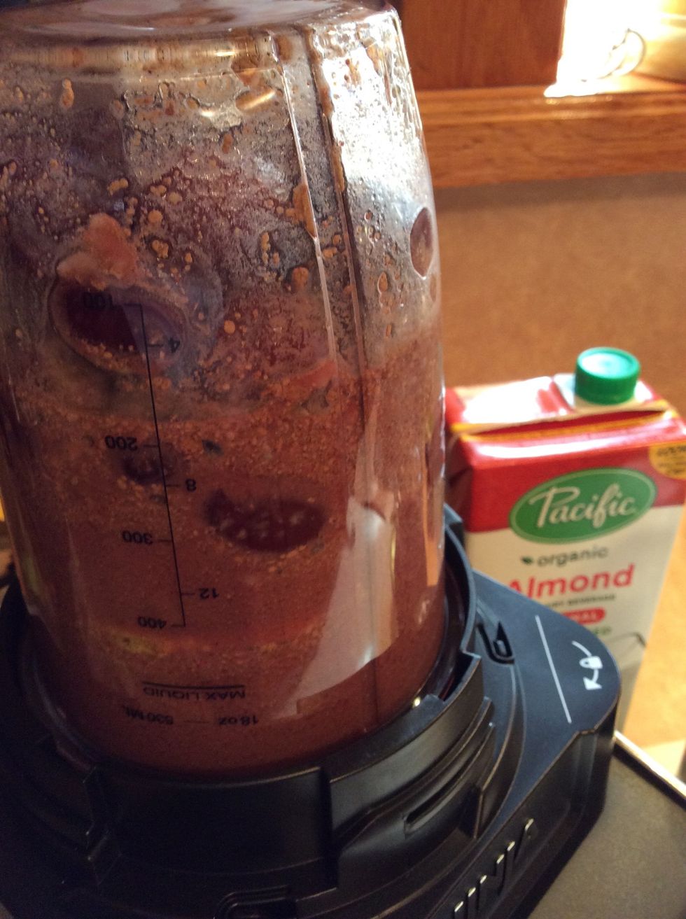 Attach the mixing blades securely to your cup and place the cup on your blender base and lock into place. Follow the directions of your blender unit and blend away.