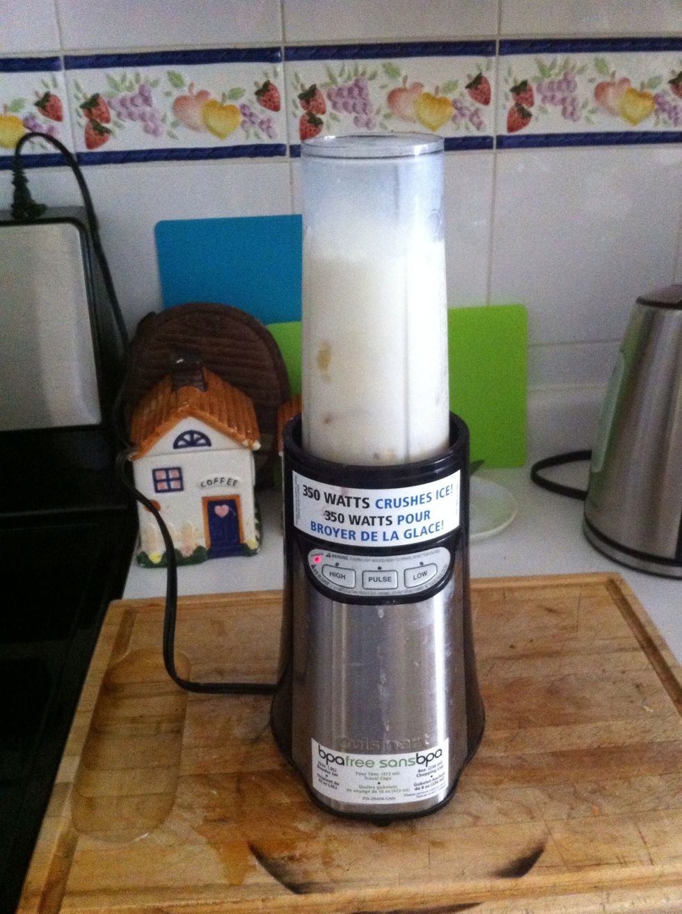 Attach to machine and turn on!