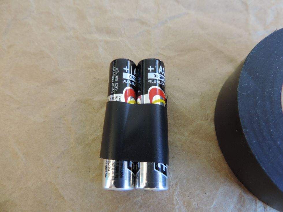 Awe! Aren't they precious? Now that they are bundled together it's time to protect the ends.