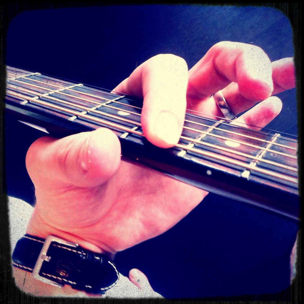 B flat. El diablo. E minors best friend.