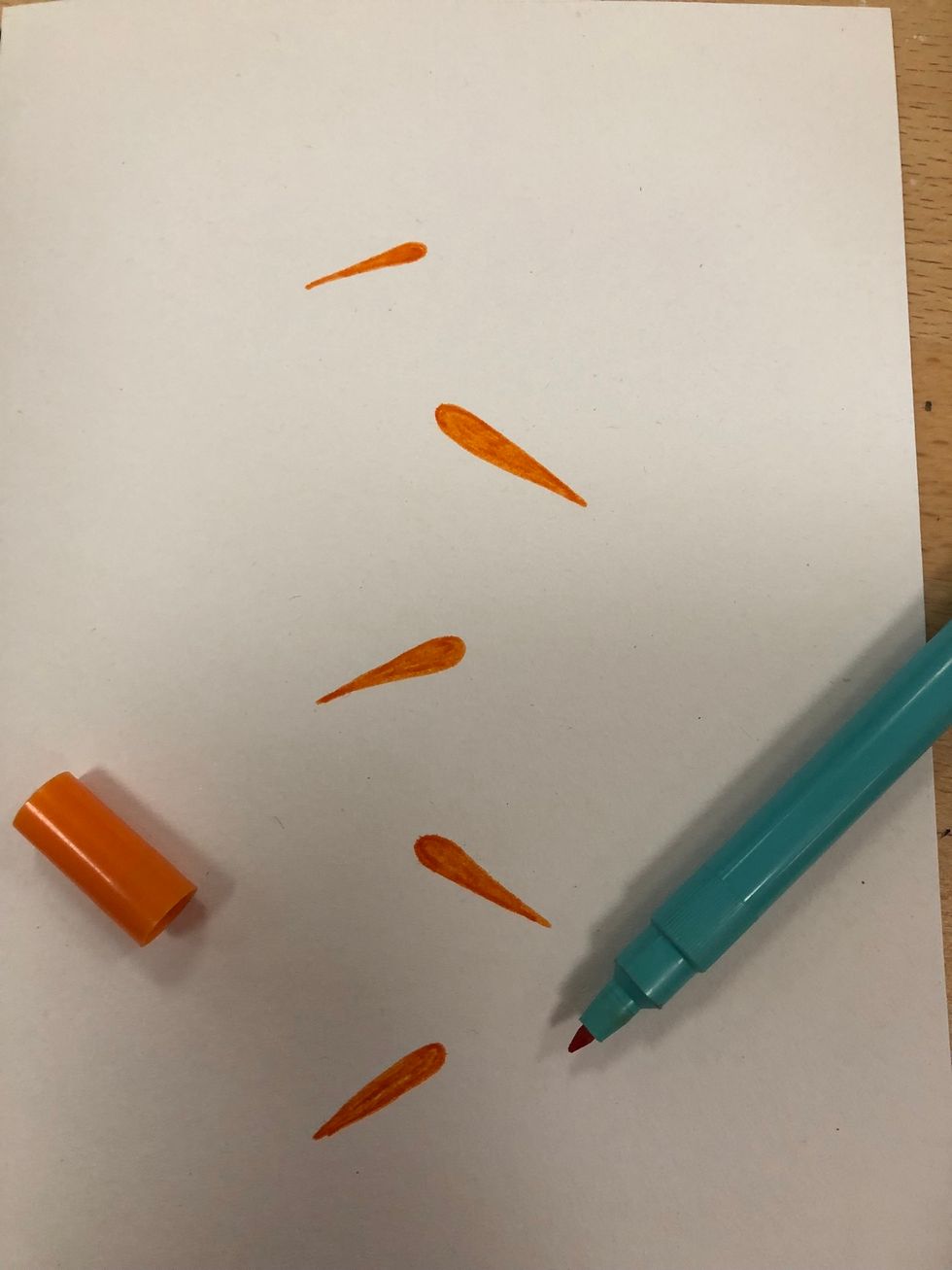 B\u00f6rja att rita mor\u00f6tterna. Du v\u00e4ljer sj\u00e4lv hur m\u00e5nga och storlek