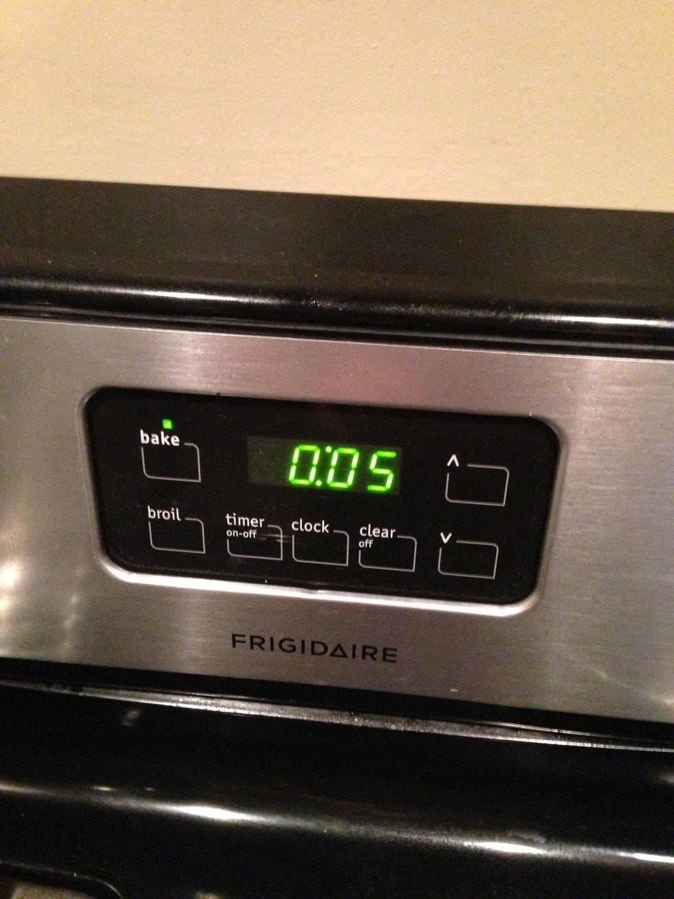 Back in for five or six minutes.