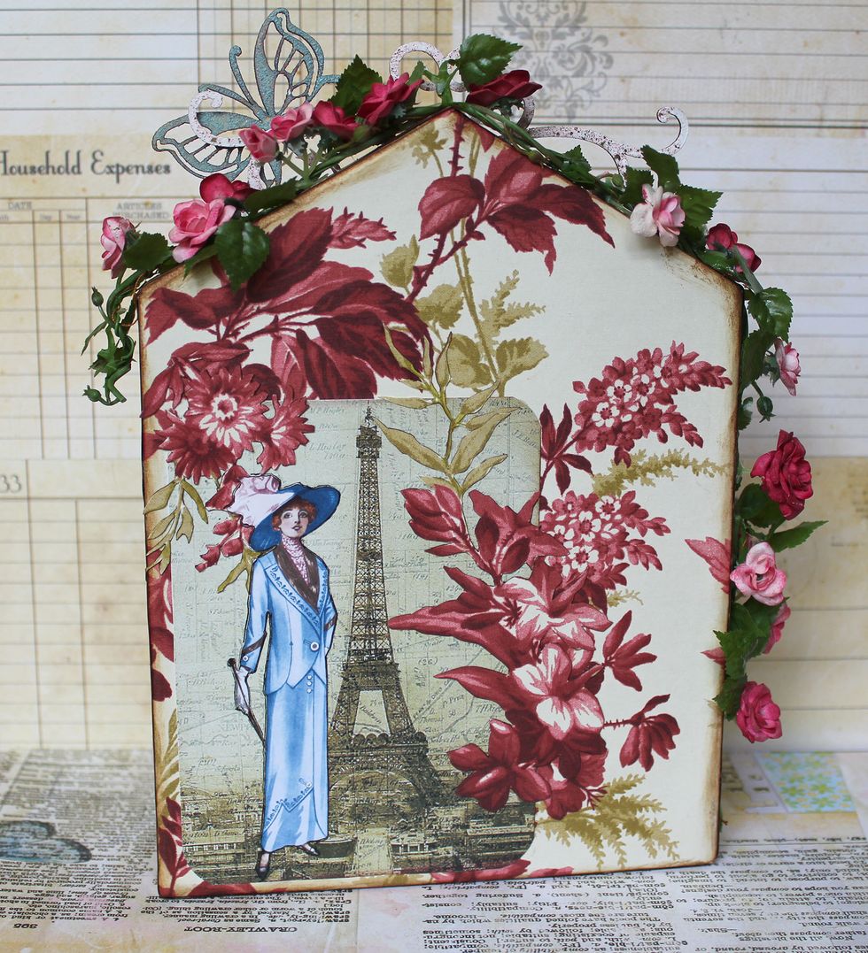 Back of the piece. I always like my pieces to be viewed from all angles.