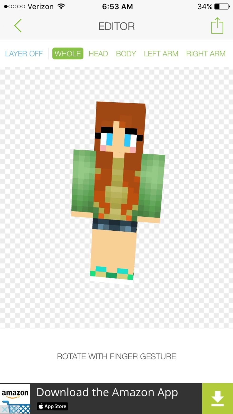 Back to 'whole'. Cute!