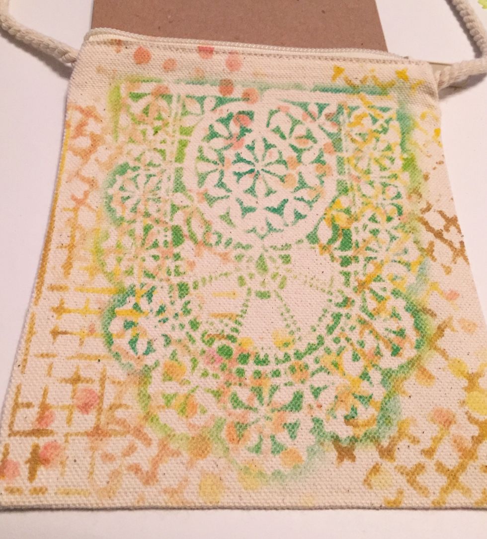 background layers inked.