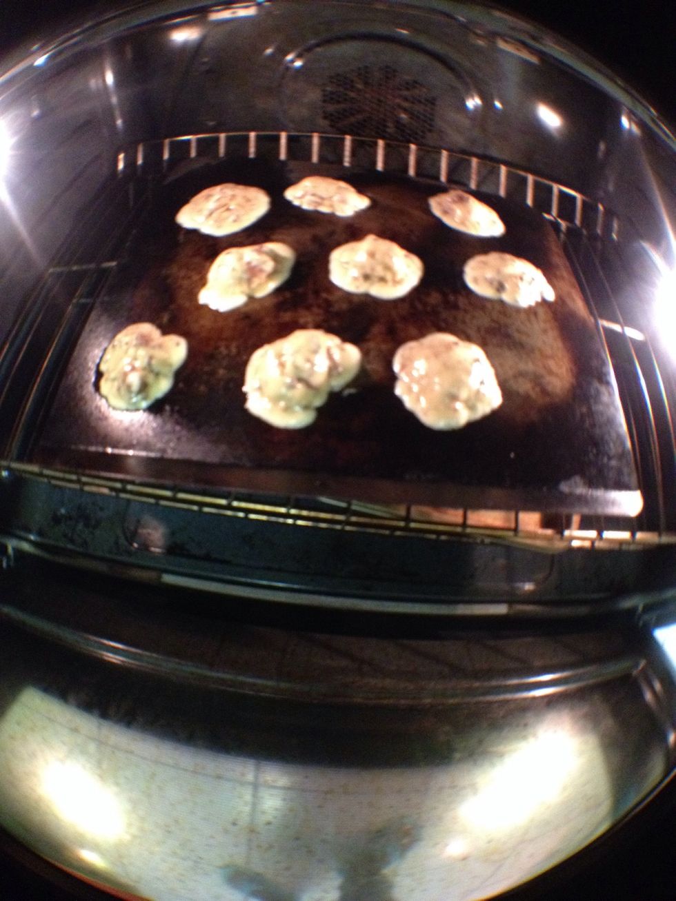 Bake. 10-12 mins.