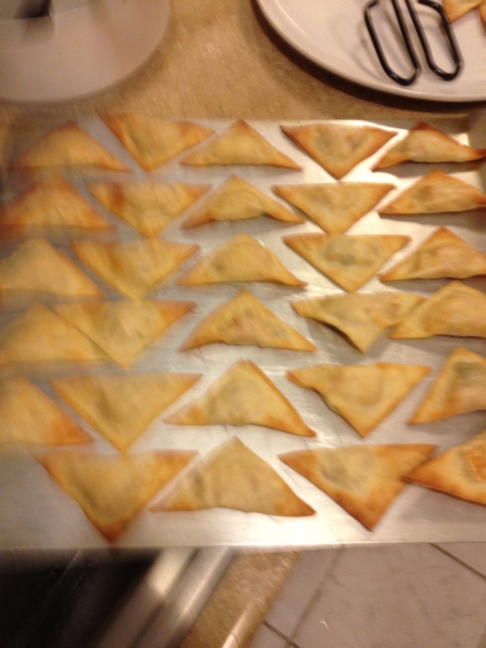 Bake 10-15 mins until done