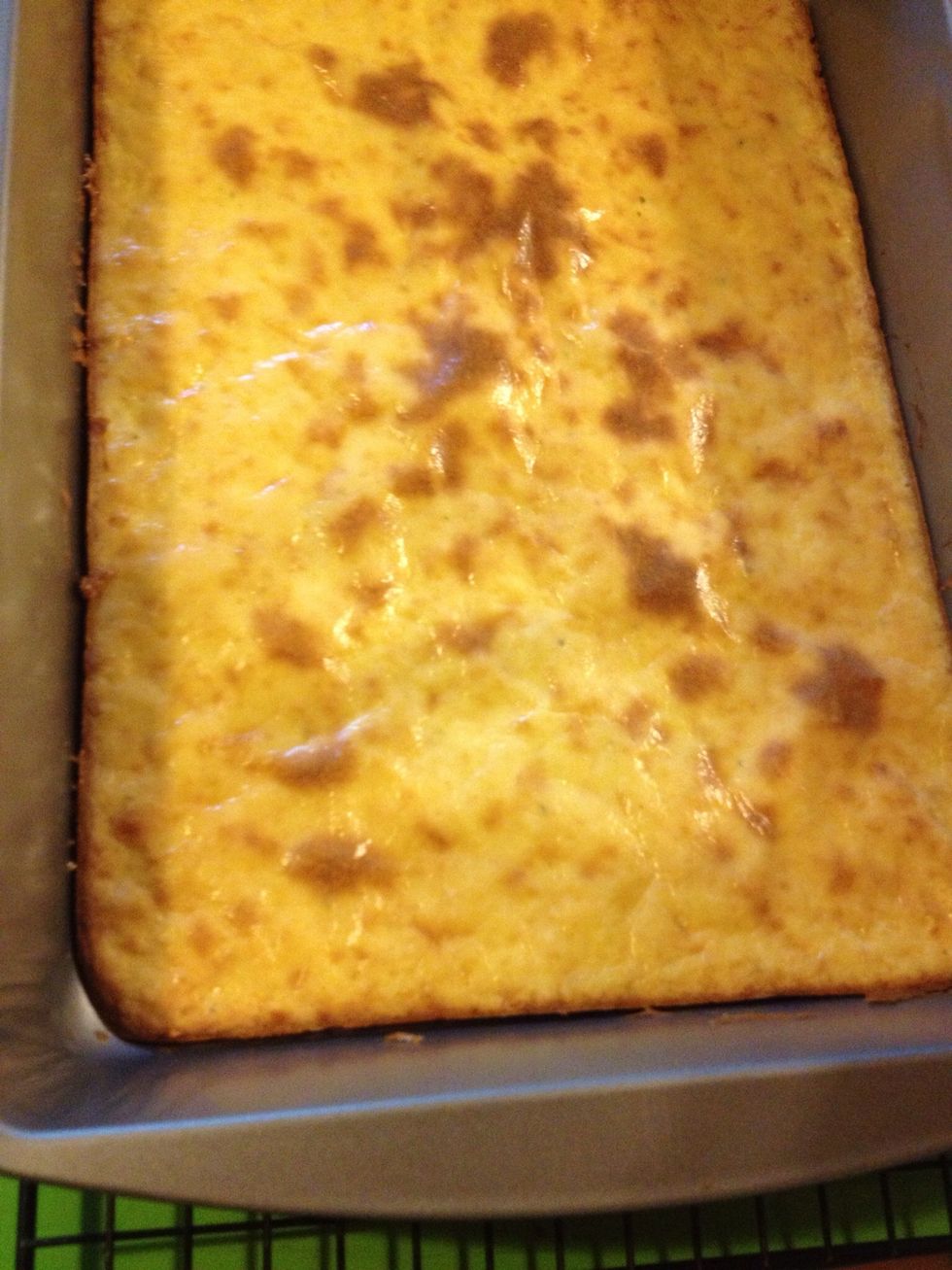 Bake 19 mins til it looks like this