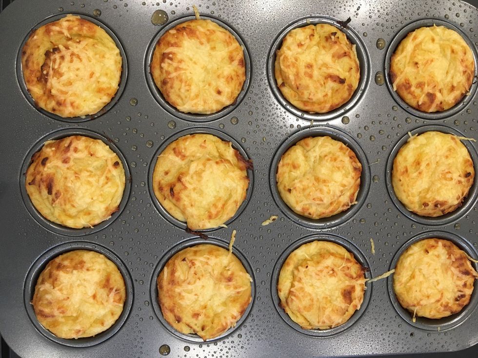 Bake 20-22 mins at 180C